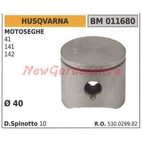 Piston de tronçonneuse 41 141 142 Ø 40mm HUSQVARNA 011680