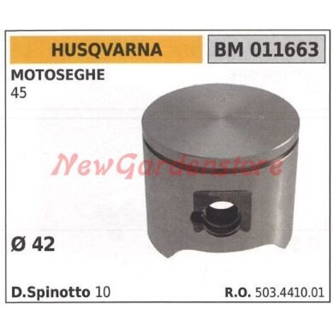 Piston de tronçonneuse 45 Ø 42mm HUSQVARNA 011663