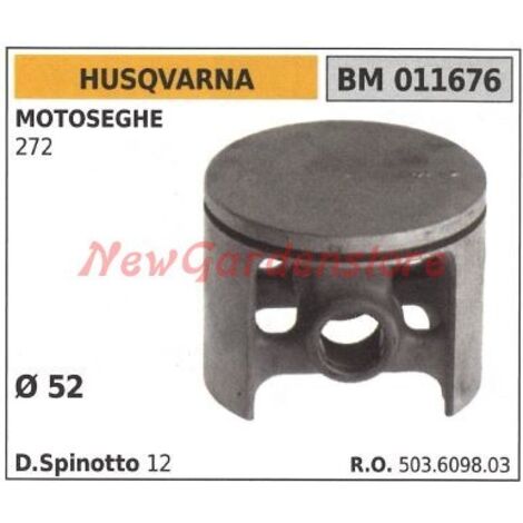 Piston de tronçonneuse HUSQVARNA 272 Ø 52mm 011676