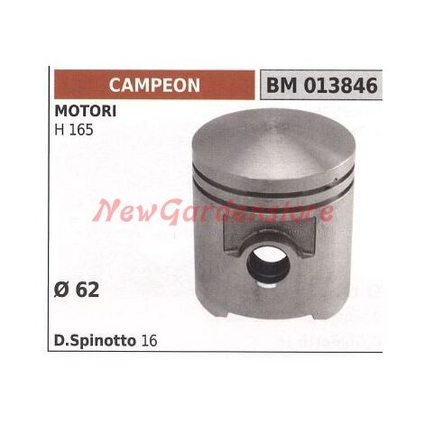 Pistón motor cortacésped Ø  62mm CAMPEON 013846