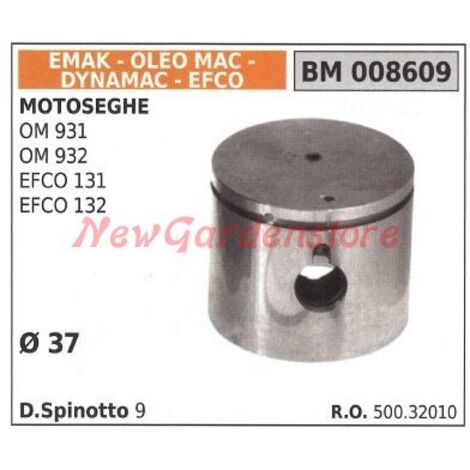 Piston pour OM 931 OM 932 EFCO 131 EFCO 132 tronçonneuse Ø  37mm EMAK 008609