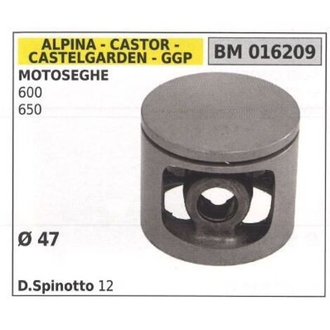 Piston pour tronçonneuse 600 650 Ø 47 mm GGP 016209