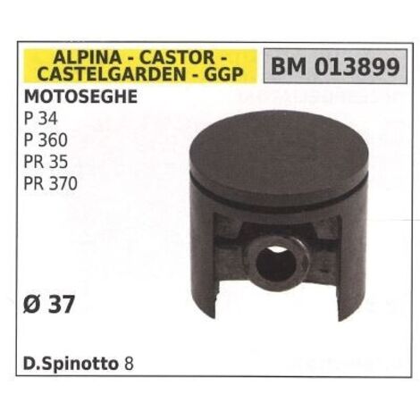 Piston pour tronçonneuse P34 P360 Ø 37 mm GGP 013899
