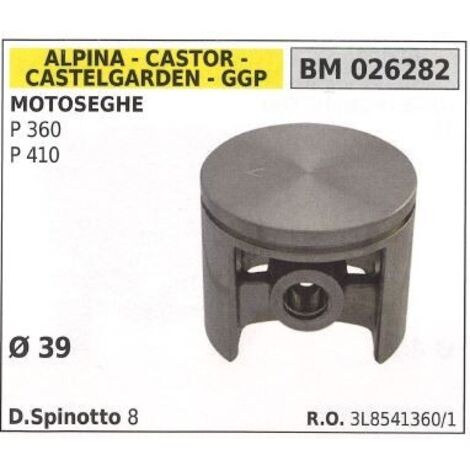 Piston pour tronçonneuse P360 P 410 Ø 39 mm GGP 026282