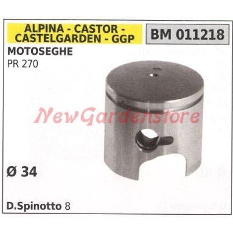 Piston pour tronçonneuse PR270 Ø 34mm GGP 011218