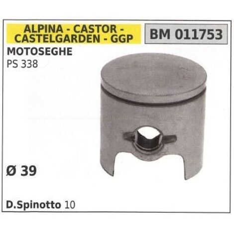 Piston pour tronçonneuse PS 338 Ø 39 mm GGP 011753