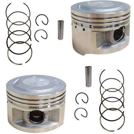 Piston pour Yamaha XV250 - Compatible Virago XV250, Colt 250, V Star 250 - Pièce de Rechange de Précision pour Moteur Bicylindre en V