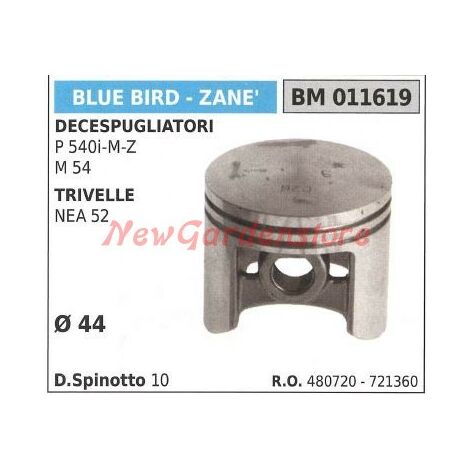 Pistone decespugliatore P 540i -M - Z   M 54 BLUEBIRD  Ø 44 mm 011619