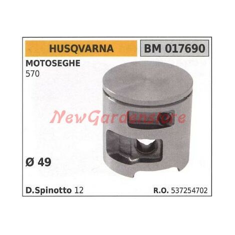 Pistone motosega 570 Ø49mm HUSQVARNA 017690