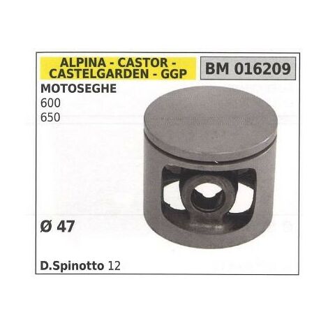 Pistone per motosega 600 650  Ø 47 mm GGP 016209