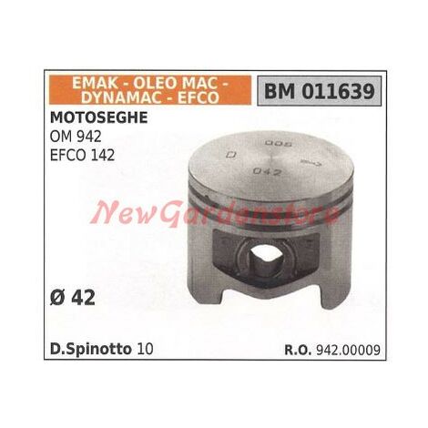 Pistone per motosega OM 942 EFCO 142 Ø 42mm EMAK 011639