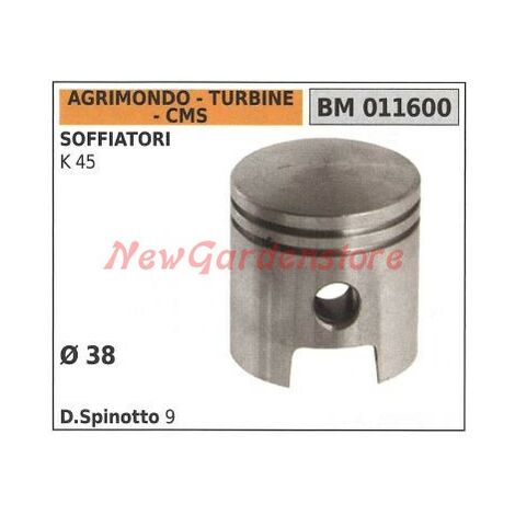Pistone per soffiatore K45 Ø 38mm  AGRIMONDO 011600