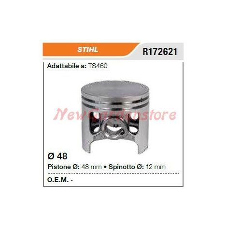 Pistone segmenti spinotto STIHL troncatore TS460 172621