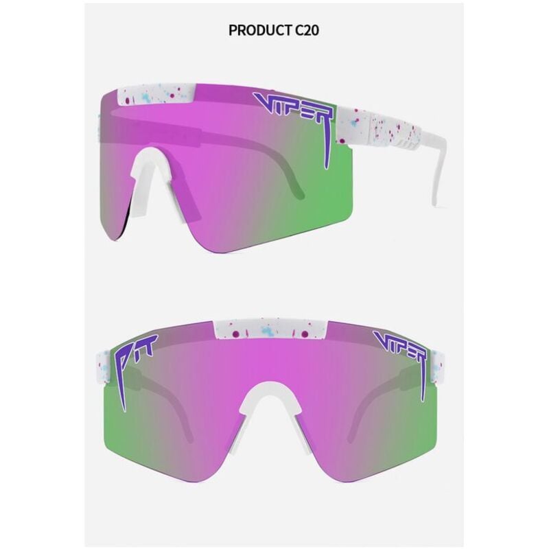Image of Lunettes de soleil polarisées pour sports de plein air Pit Viper Series C Uv400 C20