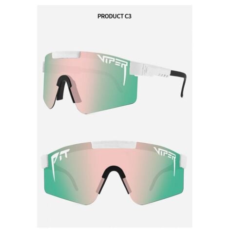 IKODM Pit Viper Series C Uv400 Goggles Polarized Sunglasses for Outdoor Sports C3 DENUOTOP