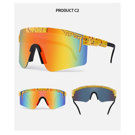Pit Viper Series C Uv400 Lunettes de soleil polarisées pour sports de plein air C2
