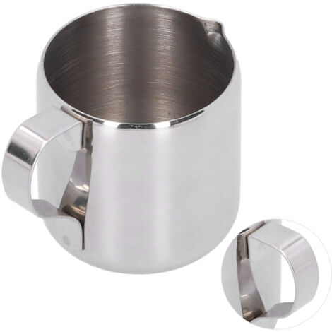 Pitcher à lait inox 304 60ml pour mousse à café, idéal maison et bar