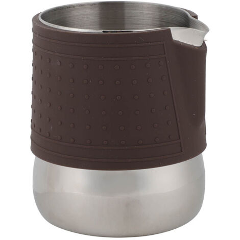 Pitcher à lait inoxydable pour mousse à café, résistant à la chaleur pour latte