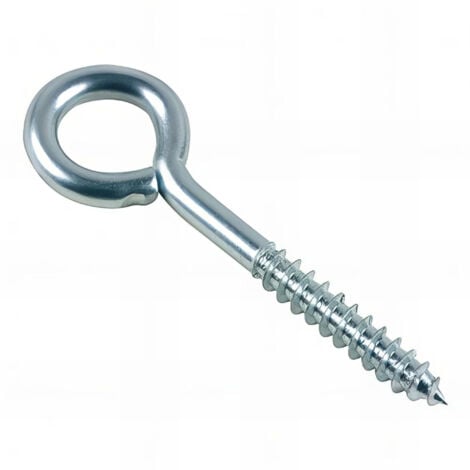 Piton 6 x 60 mm Zingué - Boite de 100 pcs - Fixtout PIT0606002B