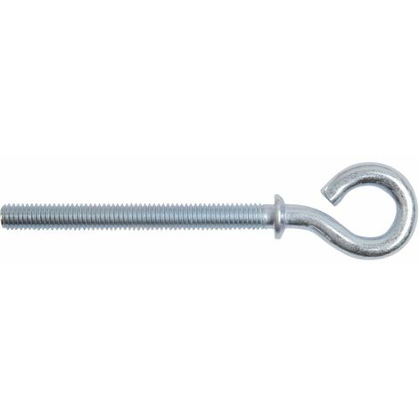 Fischer – Piton à embase 6 mm x 60 mm – Acier zingué – Boîte de 50 pièces pour fixations légères – Usage dans matériaux variés