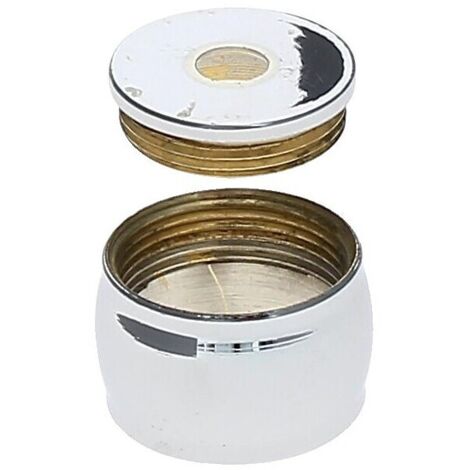 Piton d'embrasure laiton chromé Ø 25 mm - METAUX OUVRES & DECORES