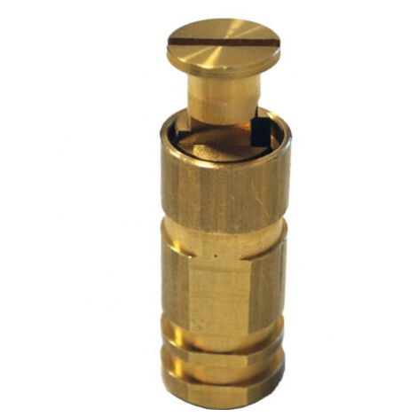 Piton Douille Escamotable - Pour fixation bâche couverture de piscine sur plage béton ou dallage - Alu/Inox - Unité - POOLCO