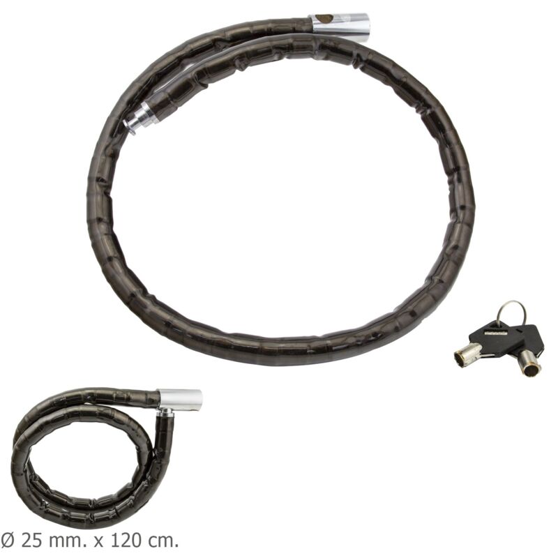 

Piton moto blindado llave tubular 25 mm. x 120 cm.
