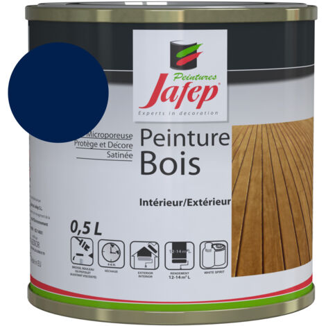 Pittura legno blu marino Jafep0,5 L