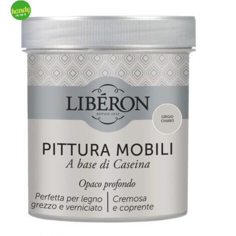 Pittura Mobili Liberon 500ml Grigio Chiaro