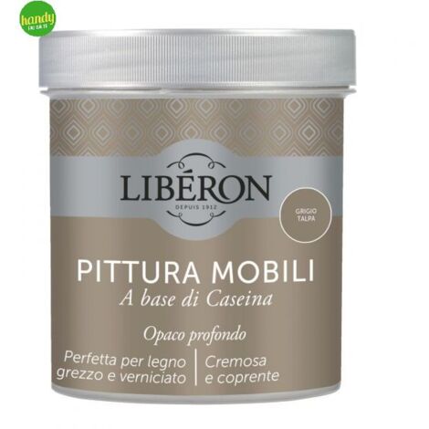 Pittura Mobili Liberon 500ml Grigio Talpa
