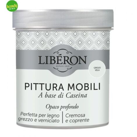 Pittura Mobili Liberon 500ml Grigio Vela