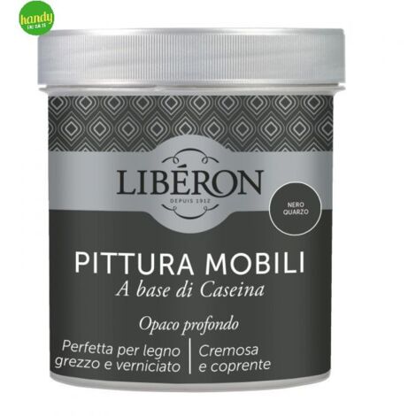 Pittura Mobili Liberon 500ml Nero Quarzo