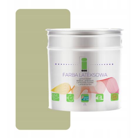 PITTURA MURALE AL LATTICE PER INTERNI GREEN BONSAI 2L PRODUTTORE