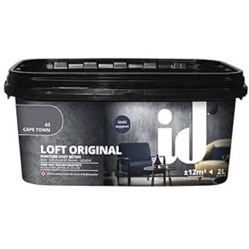 Id Paris Vernice Pittura Decorativa Loft Original Effetto Cemento, ...