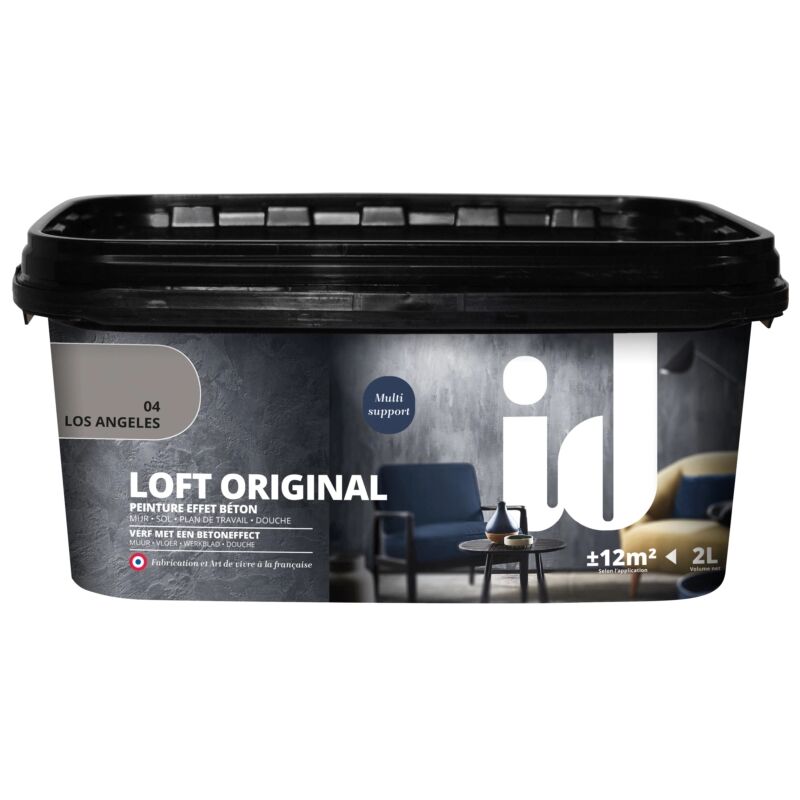 Id Paris Vernice Pittura Decorativa Loft Original Effetto Cemento, ...