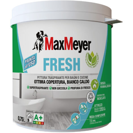 Pittura murale traspirante fresh max meyer 165458d300001-0,75l