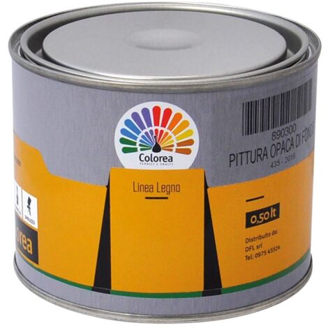 PITTURA OPACA DI FONDO 'COLOREA' Lt. 0,500