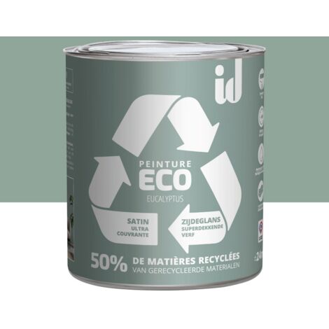 Pittura per pareti/soffitti all'eucalipto ID Eco satinata 2 l ID