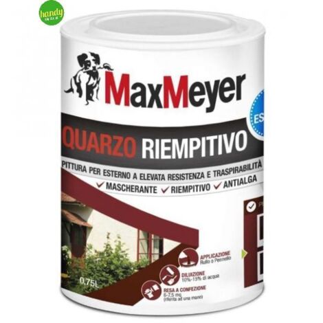 Pittura Quarzo Riempitivo MaxMeyer 0,75L Bianco