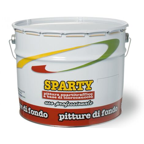 PITTURA STRADALE SPARTY TRAFFICO 4KG ROSSO FUOCO