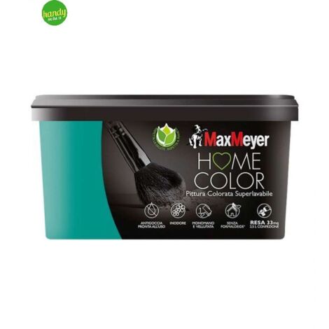 Pittura superlavabile MaxMeyer home color pavone lt.2,50