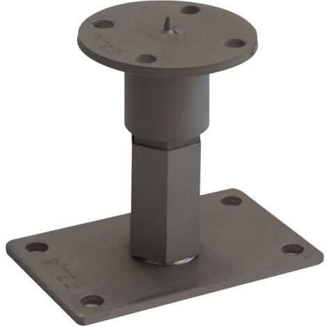 PITZL Pfostenträger Typ  10529.1090 ZiNiP beschichtet Stecksystem Z