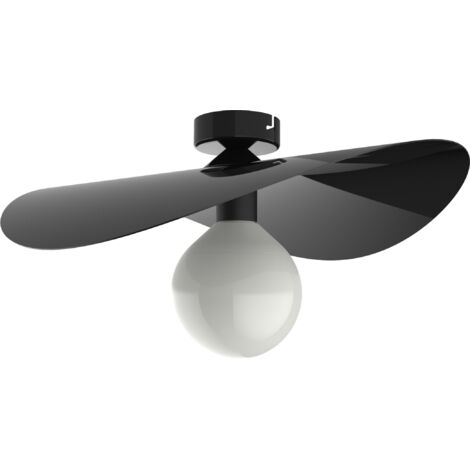 PIUMA PLAFONIERA MONOCOLORE LUCIDO