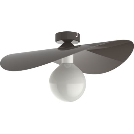 PIUMA PLAFONIERA MONOCOLORE LUCIDO