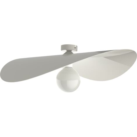 PIUMA PLAFONIERA MONOCOLORE OPACO