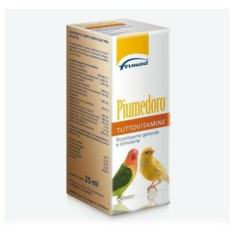 Piumed'oro Tutto Vitamine 25ml FORMEVET