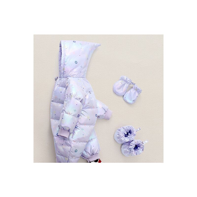 Piumino da neve per neonato e ragazza invernale