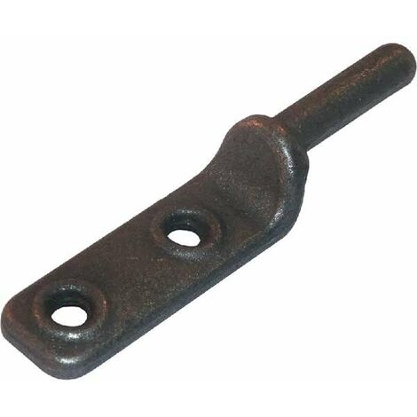 Pivot axe de charnière pour panneau latéral 51 x 12,5mm à visser Fixation Porte Portail Volet Solide Attelage Gond