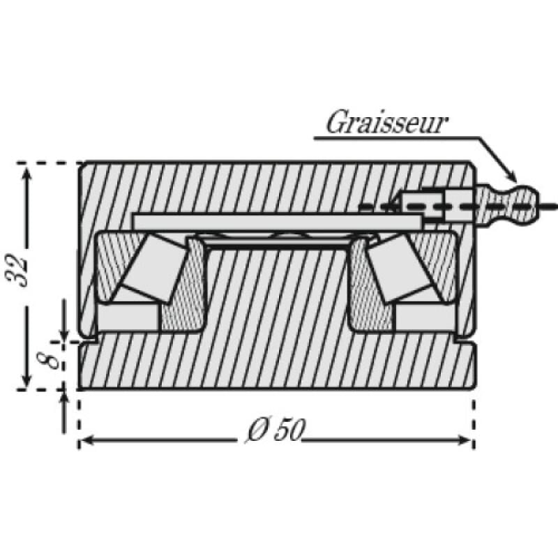 Pivot bas reglable 87M Communello