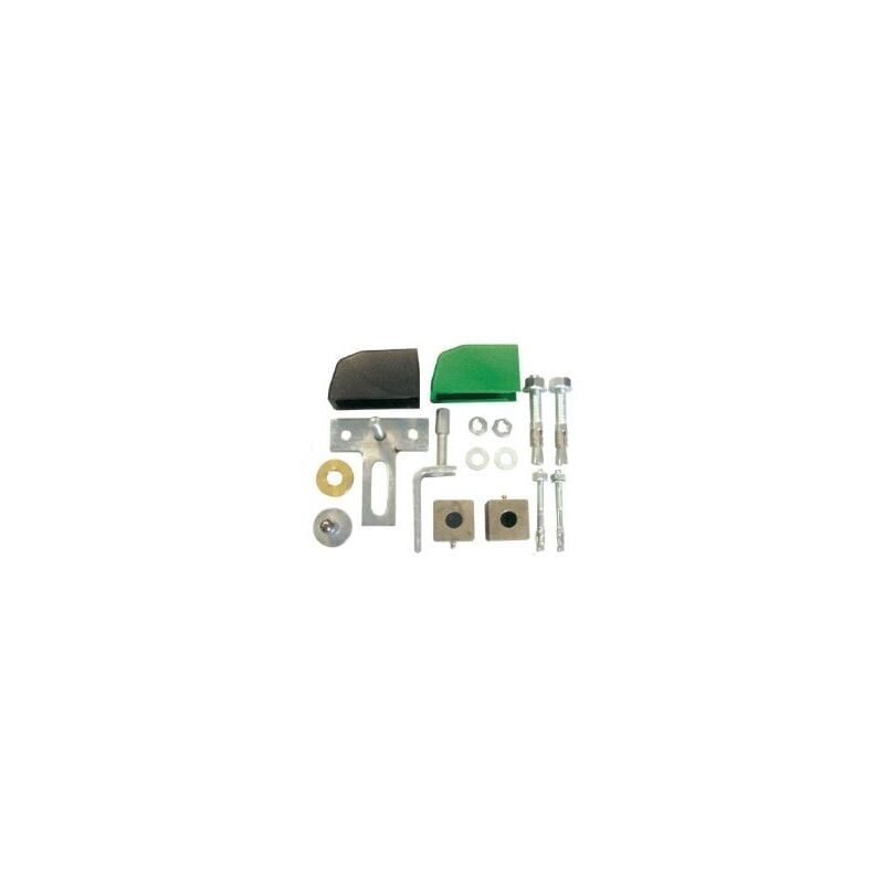 Image of Ing Fixations - Kit perno 35x35 mm per cancelli in acciaio con soglia